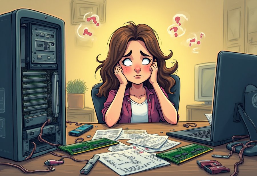 When DIY Computer Upgrades Turn into Hilarious Hardware Havoc