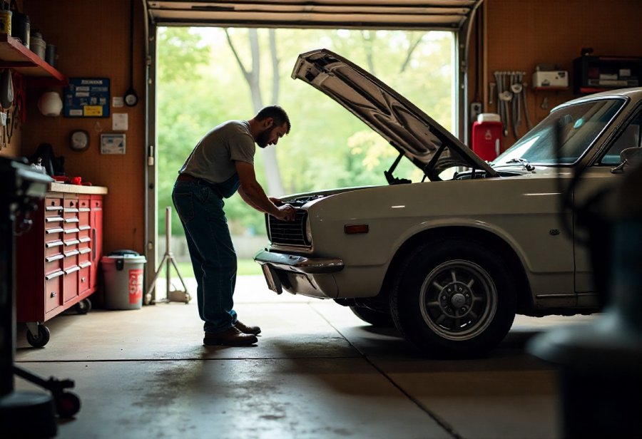 Transform Your Backyard Garage Into a Passionate Restoration Sanctuary